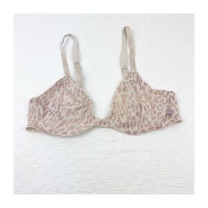 BUY 1 GET 1 FREE Victorias Secret unlined demi 34b light pink cheetah lingerie